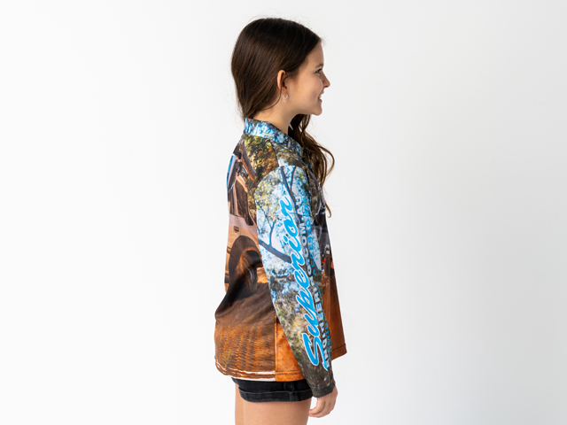 Superior Youth Sublimated Fishing Shirt 80 Series (Each) - SUP-FISHSL-Y-80SER-XXX